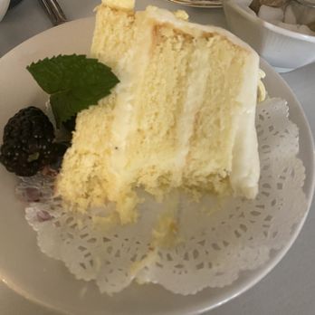 Tea Rose Garden - Lemon chiffon cake - Tea Rooms Near Me - Pasadena, California Tea Rose Garden - Lemon chiffon cake - Tea Rooms Near Me - Pasadena, California