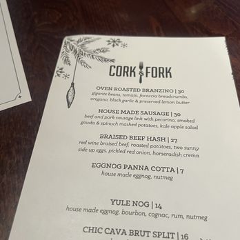Cork & Fork - Holiday cocktail specials - Pizza Near Me - Harrisburg, Pennsylvania