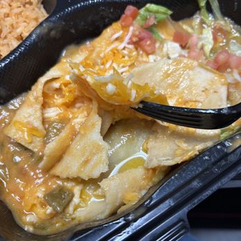 Habanero'ss Mexican Restaurant - Chicken enchiladas with no chicken in sight - Mexican Near Me - Pueblo, Colorado