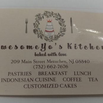 AwesomeYO's Kitchen - Business card - Bakeries Near Me AwesomeYO's Kitchen - Business card - Bakeries Near Me