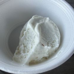 The Humble Plate - Vanilla gelato