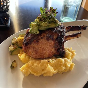 TEN 3 - White Marble Farm Bone-In Pork Chop Adovado - New American Near Me - Albuquerque, New Mexico