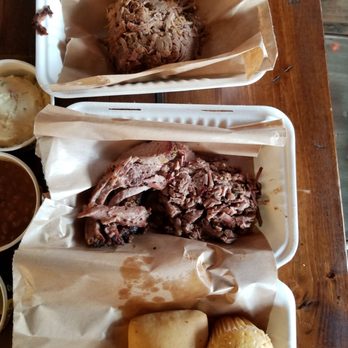 Dickey's Barbecue Pit - pulled pork and sliced and diced brisket - American Near Me - Kapolei, Hawaii