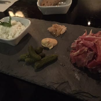 The Grey - Prosciutto and house made ricotta - New American Near Me - Savannah, Georgia The Grey - Prosciutto and house made ricotta - New American Near Me - Savannah, Georgia