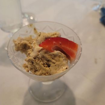 Chef’s House - Pistachio geletto and strawberry - French Near Me - Roanoke, Texas