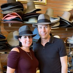 Virginia City Hat Maker - Pioneer Emporium - New hat just finished