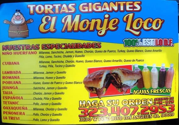 Tortas Gigantes El Monje Loco by null