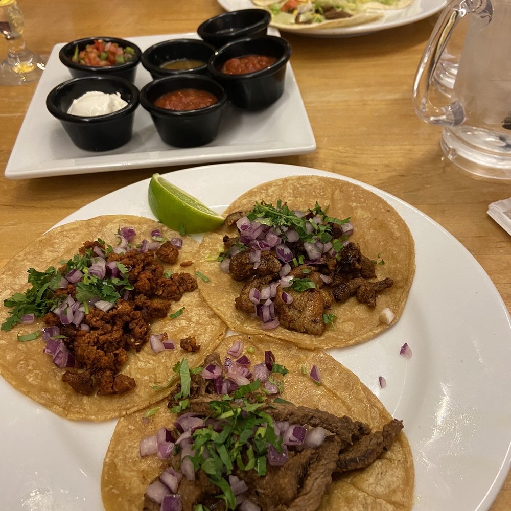 Luna's Bar and Grill - El pastor, carnitas and chorizo tacos. Go for Mexican style. Delicious. - Tex-Mex Near Me - Florence, Kentucky Luna's Bar and Grill - El pastor, carnitas and chorizo tacos. Go for Mexican style. Delicious. - Tex-Mex Near Me - Florence, Kentucky