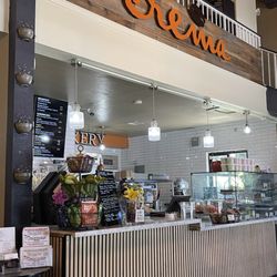 Crema Coffee Roasting - Front from the restaurant side.