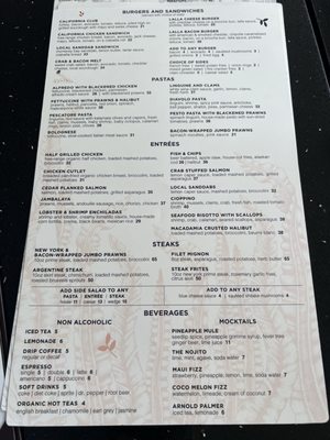 Menu photo 6 Lalla Grill Oceanside Monterey, CA