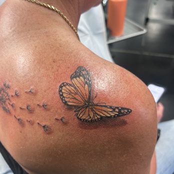 Foolish Pride Tattoo - Picture taken as soon as tattoo was completed - Tattoo Near Me - St. Petersburg, Florida