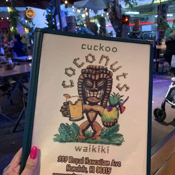 Cuckoo Coconuts Waikiki - Cocktail Bars Near Me - Honolulu, Hawaii