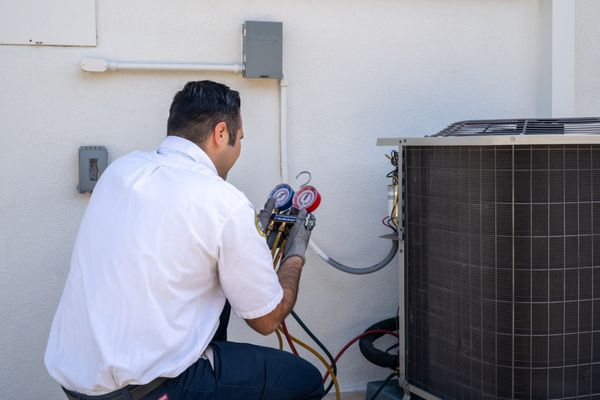 Photo of Service Champions Plumbing, Heating & AC - Colton, CA, US. Thorough & Comprehensive Air Conditioner Maintenance That Keep Your Unit In Peak Condition.