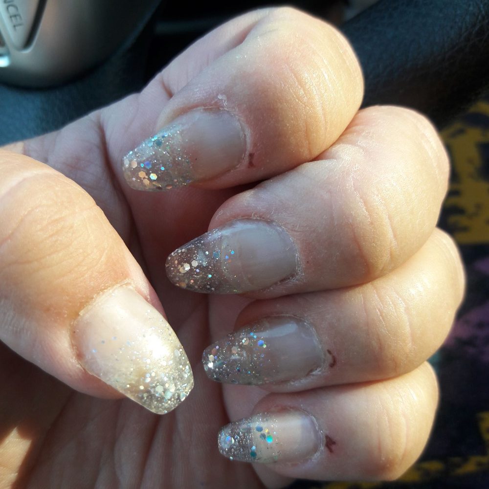 Totally Polished Nail & Skin Studio - This was after one day of service the next day another one popped off! - Day Spas Near Me - Bend, Oregon Totally Polished Nail & Skin Studio - This was after one day of service the next day another one popped off! - Day Spas Near Me - Bend, Oregon