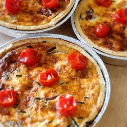Framptons Of Bridport - Homemade Quiche, available on Fridays and Saturdays