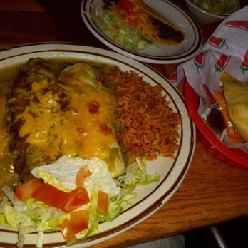 Rutilio's - #2 combo. Added.beef to my enchilada. So good. - Mexican Near Me - Los Lunas, New Mexico