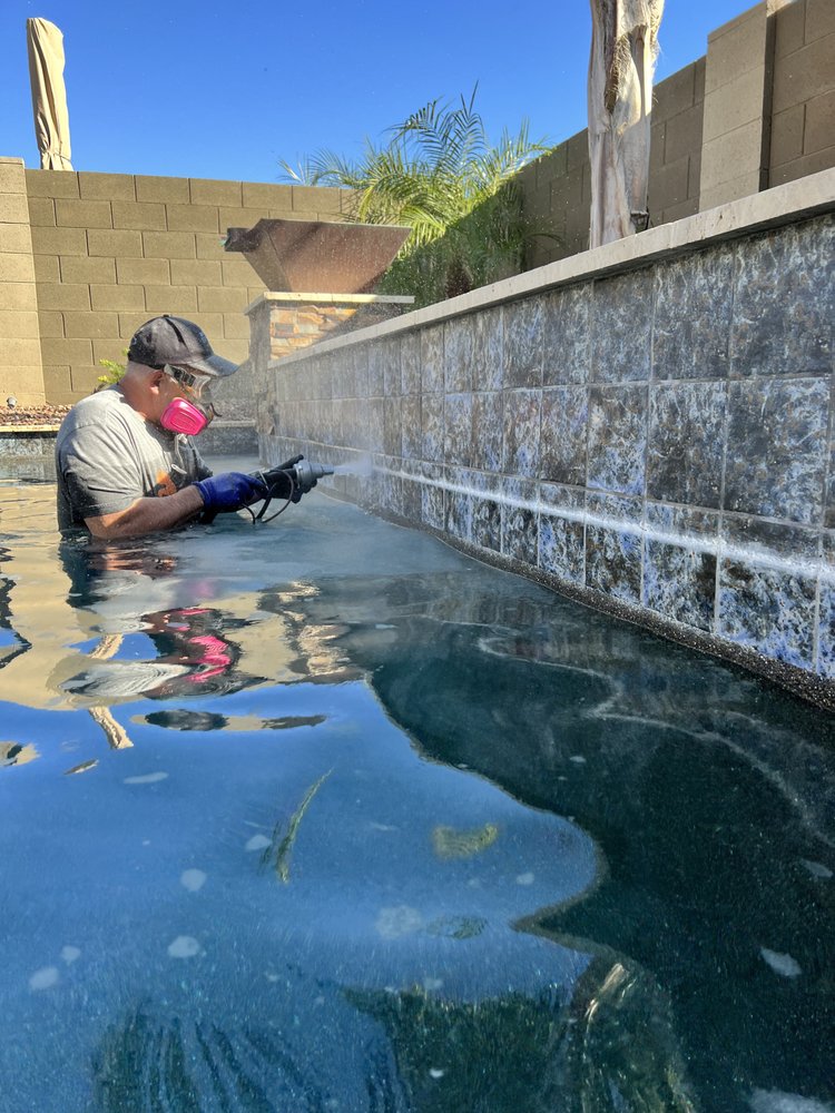FULL BLAST POOL TILE CLEANING 13 Photos Queen Creek, Arizona Pool Cleaners Phone Number