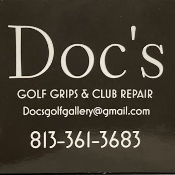 Doc's Golf Gallery - Biz card front - Golf Equipment Near Me - Sun City Center, Florida