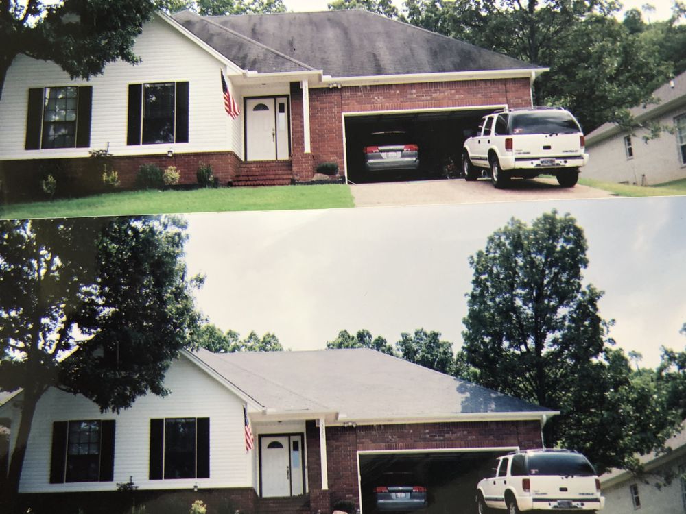 Slide of No Pressure Roof Cleaning