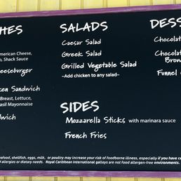 Snack Shack - CocoCay - Simple menu - menu - Food Stands Near Me - Weslaco, Texas