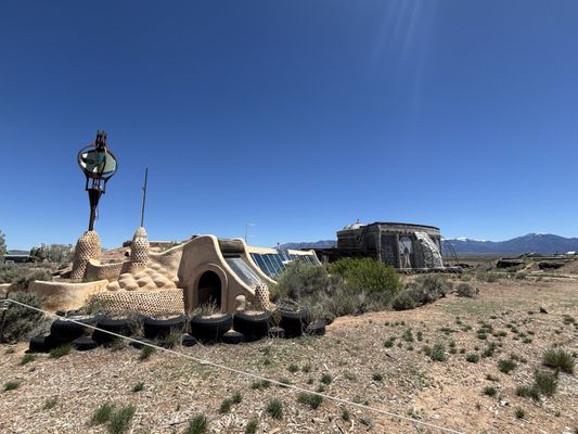 Earthship Visitor Center by null