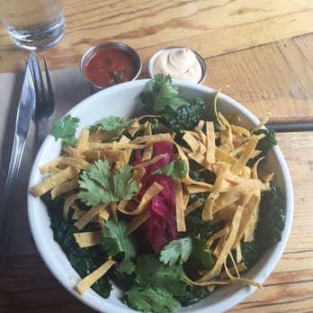 Seabirds Kitchen - Locals bowl with sauces on the side - Vegan Near Me - Costa Mesa, California Seabirds Kitchen - Locals bowl with sauces on the side - Vegan Near Me - Costa Mesa, California