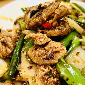 Great Wall Restaurant - / Sauted Pork Intestines - Chinese Near Me - South Salt Lake, Utah