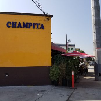 La Champita - Outside tables with shade. - Latin American Near Me - South Gate, California La Champita - Outside tables with shade. - Latin American Near Me - South Gate, California