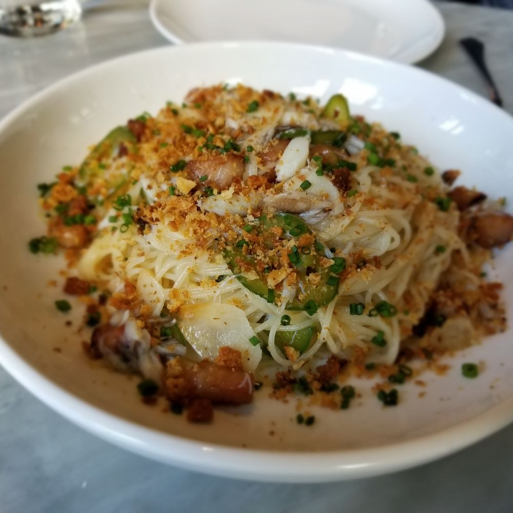 Waypoint - Crab angel hair pasta - Bars Near Me - Cambridge, Massachusetts