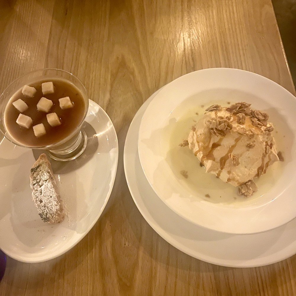La Plage - Ile Flottante and Panna Cotta - Desserts Near Me - Westport, Connecticut