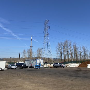 Allwood Recyclers - View of the 'office'. Notice cars stopped for 'inspection' - Recycling Center Near Me - Fairview, Oregon Allwood Recyclers - View of the 'office'. Notice cars stopped for 'inspection' - Recycling Center Near Me - Fairview, Oregon