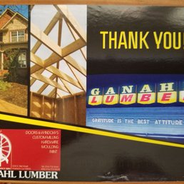 This is why Ganahl Lumber is tops!