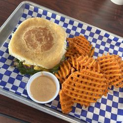 Rivals - Smashburger and sweet potato fries.