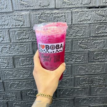 Coffee Nutzz - Dragon fruit Refresher - Bubble Tea Near Me - Rialto, California