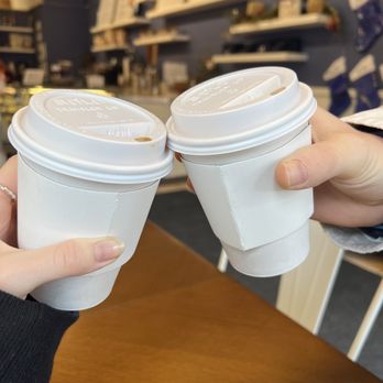 Elevate Coffee - Boystown - Crème brûlée coffee and spiced maple oat milk latte - Coffee & Tea Near Me - Chicago, Illinois