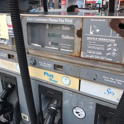 Chevron - Every pump has a broken card reader and is in a serious state of disrepair.