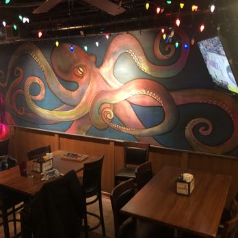 The Other Side Bar - an octopus mural on the wall - Sports Bars Near Me - Chicago, Illinois The Other Side Bar - an octopus mural on the wall - Sports Bars Near Me - Chicago, Illinois