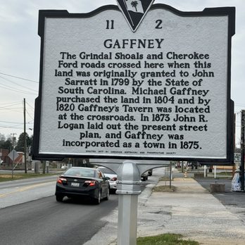 Grindal Shoals Historical Marker - Historical Marker in Gaffney, S.C. - Landmarks & Historical Buildings Near Me - Gaffney, South Carolina Grindal Shoals Historical Marker - Historical Marker in Gaffney, S.C. - Landmarks & Historical Buildings Near Me - Gaffney, South Carolina
