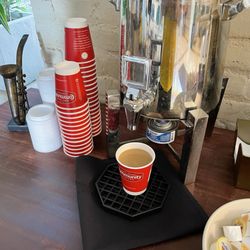 The Riverfront Hotel - Coffee in the morning