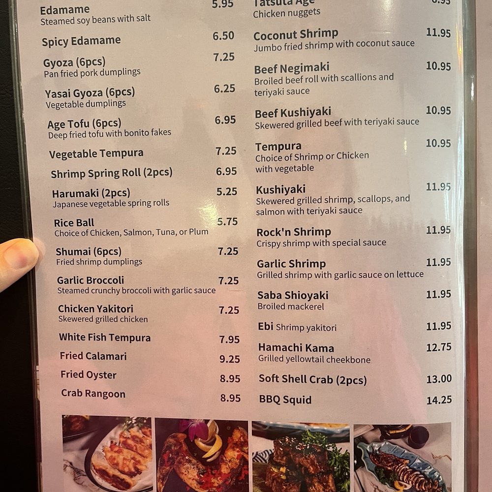 Osaka Sushi - Menu - Sushi Bars Near Me - Lexington, Kentucky