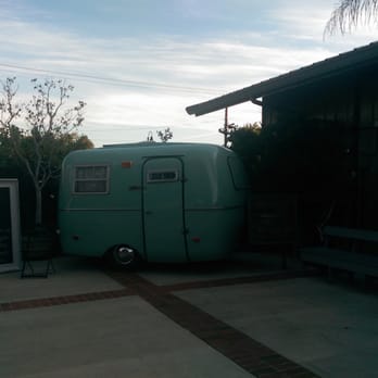 Hurst Ranch Historical Foundation - Bride and groom brought in their own trailer for a picture op!   November wedding. - Venues & Event Spaces Near Me - West Covina, California