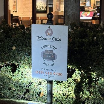 Urbane Cafe - Curbside parking with your call-in order - Sandwiches Near Me - San Diego, California Urbane Cafe - Curbside parking with your call-in order - Sandwiches Near Me - San Diego, California