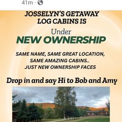 user provided Josselyn's Getaway Log Cabins photo