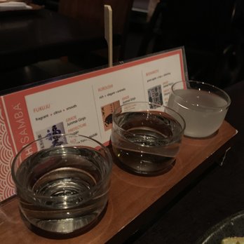 Sushisamba - Flight of sake - Asian Fusion Near Me - Las Vegas, Nevada Sushisamba - Flight of sake - Asian Fusion Near Me - Las Vegas, Nevada