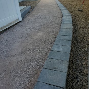 CLC Landscape & Irrigation - a gravel path with a block border - Landscaping Near Me - Windsor, Colorado CLC Landscape & Irrigation - a gravel path with a block border - Landscaping Near Me - Windsor, Colorado