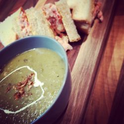Lava - Soup and sandwich