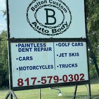 Bolton Custom Auto Body - Name of business - Body Shops Near Me - Granbury, Texas Bolton Custom Auto Body - Name of business - Body Shops Near Me - Granbury, Texas