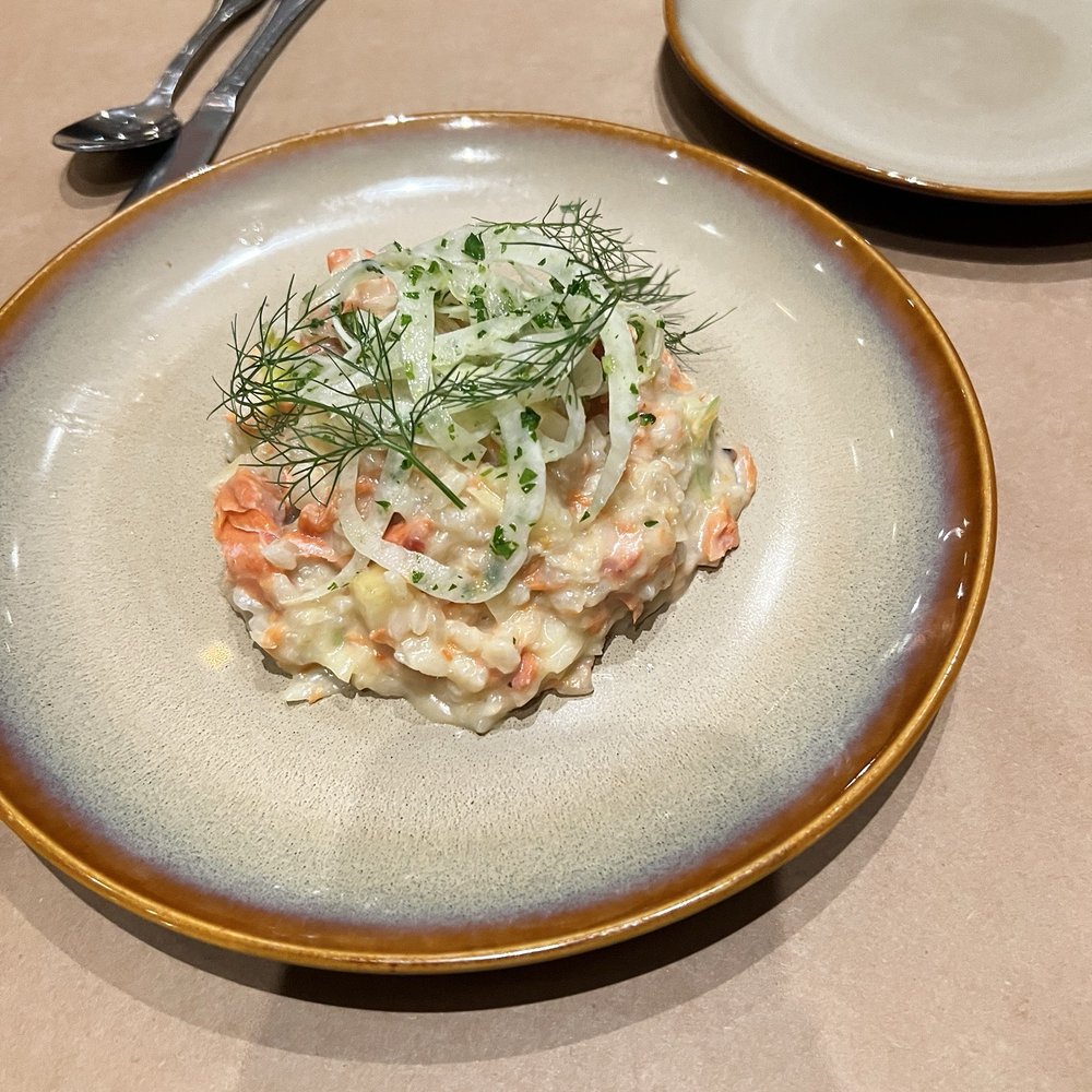 Higgins Restaurant - Salmon risotto - French Near Me - Portland, Oregon Higgins Restaurant - Salmon risotto - French Near Me - Portland, Oregon