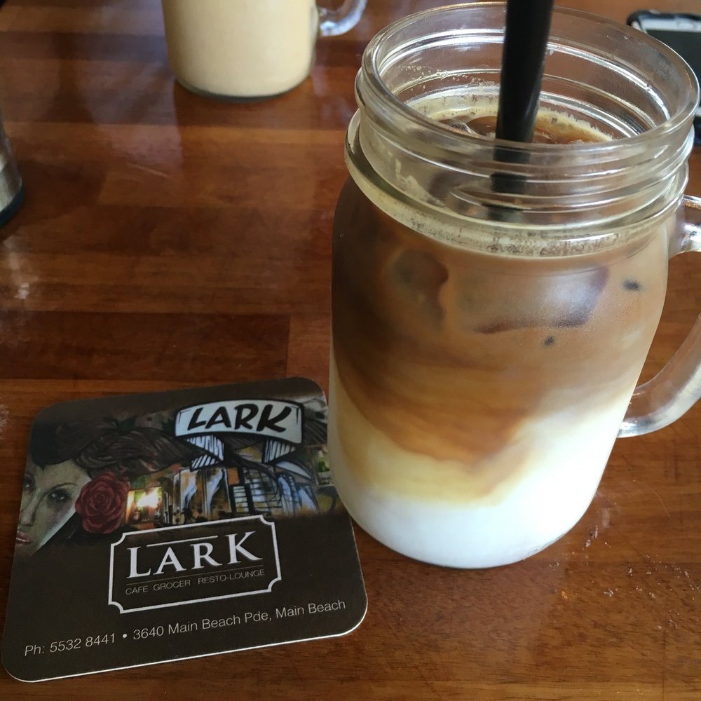 Lark - Iced latte goodness - Coffee & Tea Near Me - Main Beach, QLD