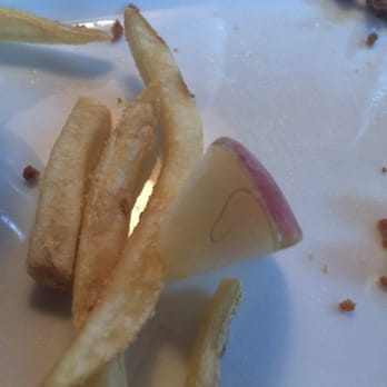 Ruby Tuesday - HAIR ON MY GRANDDAUGHTER'S CUT UP APPLES. Sad! - Burgers Near Me - Orangeburg, South Carolina